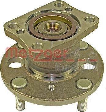 Metzger WM 6654 - Подшипник ступицы колеса, комплект autospares.lv