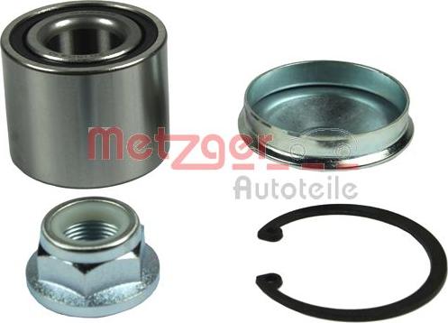 Metzger WM 6658 - Подшипник ступицы колеса, комплект autospares.lv