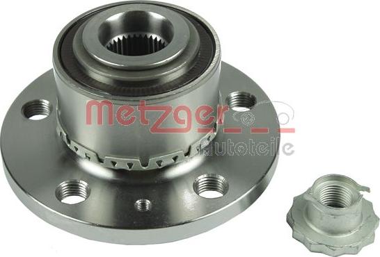 Metzger WM 6635 - Подшипник ступицы колеса, комплект autospares.lv