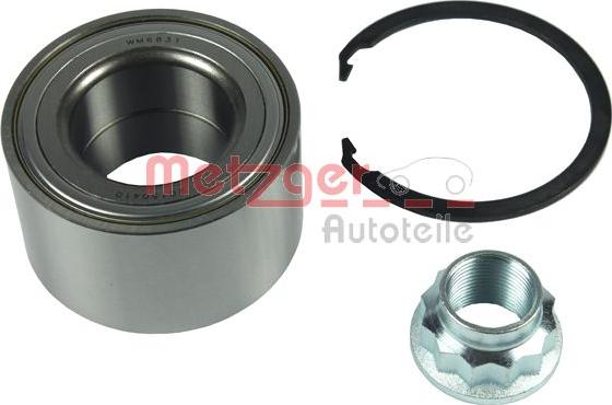 Metzger WM 6831 - Подшипник ступицы колеса, комплект autospares.lv