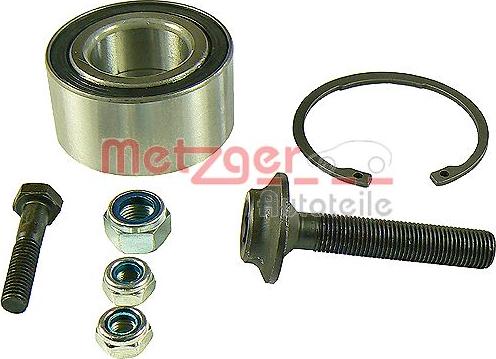 Metzger WM 683 - Подшипник ступицы колеса, комплект autospares.lv