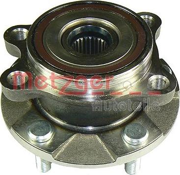 Metzger WM 6874 - Подшипник ступицы колеса, комплект autospares.lv