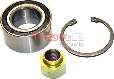 Metzger WM 634 - Подшипник ступицы колеса, комплект autospares.lv