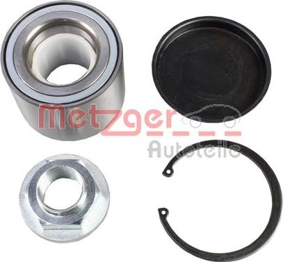 Metzger WM 6722 - Подшипник ступицы колеса, комплект autospares.lv