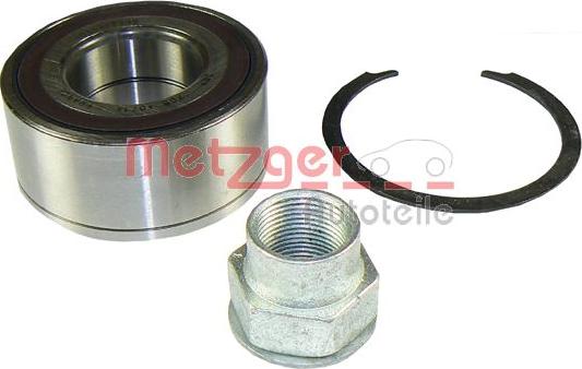 Metzger WM 158.44 - Подшипник ступицы колеса, комплект autospares.lv