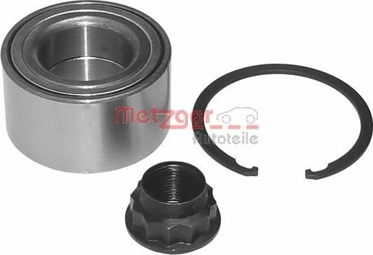 Metzger WM 1054 - Подшипник ступицы колеса, комплект autospares.lv