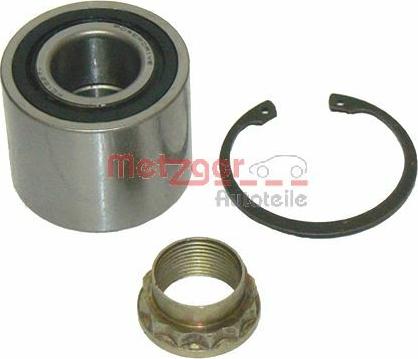 Metzger WM 1069 - Подшипник ступицы колеса, комплект autospares.lv