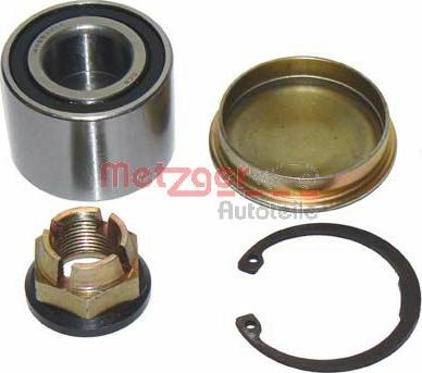 Metzger WM 1088 - Подшипник ступицы колеса, комплект autospares.lv