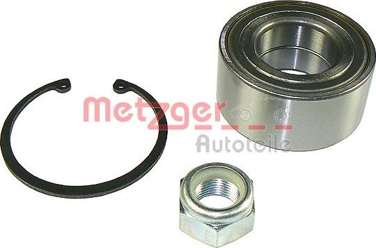 Metzger WM 1150 - Подшипник ступицы колеса, комплект autospares.lv