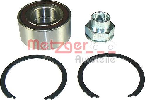 Metzger WM 1394 - Подшипник ступицы колеса, комплект autospares.lv