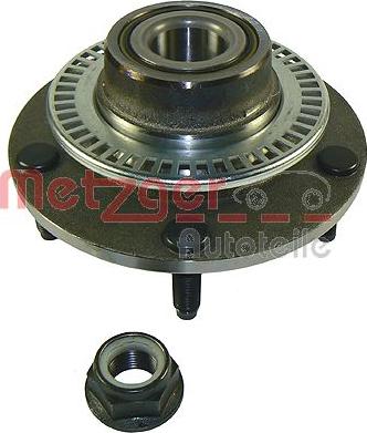 Metzger WM 1260 - Подшипник ступицы колеса, комплект autospares.lv