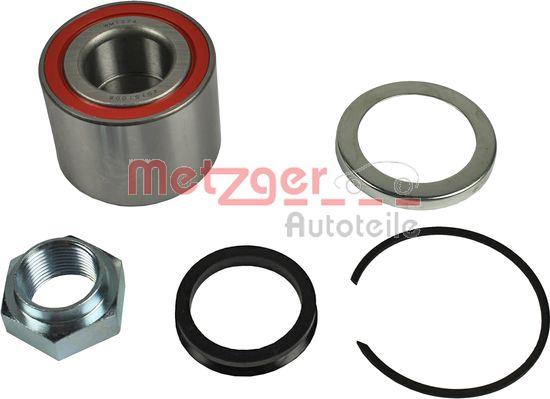 Metzger WM 1274 - Подшипник ступицы колеса, комплект autospares.lv