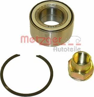 Metzger WM 854 - Подшипник ступицы колеса, комплект autospares.lv