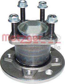 Metzger WM 876 - Подшипник ступицы колеса, комплект autospares.lv