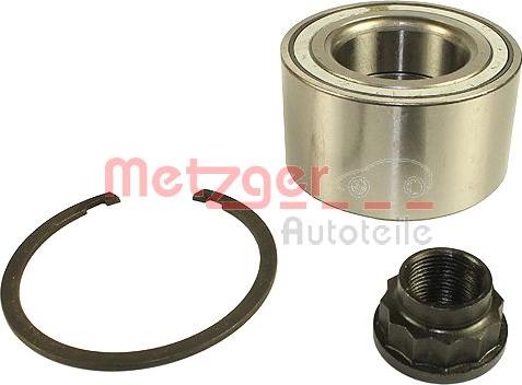 Metzger WM 3946 - Подшипник ступицы колеса, комплект autospares.lv