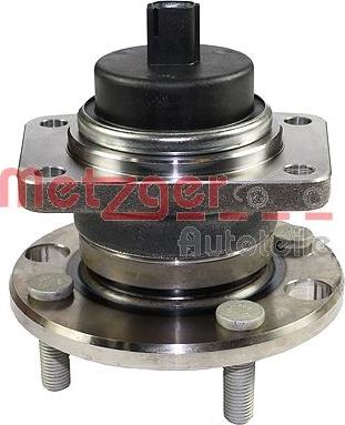 Metzger WM 3517 - Подшипник ступицы колеса, комплект autospares.lv