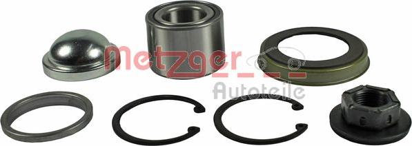 Metzger WM 3532 - Подшипник ступицы колеса, комплект autospares.lv