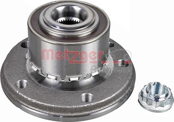 Metzger WM 3646 - Подшипник ступицы колеса, комплект autospares.lv