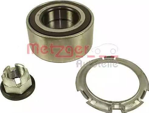 Metzger WM 3618 - Подшипник ступицы колеса, комплект autospares.lv