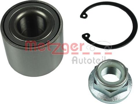 Metzger WM 3639 - Подшипник ступицы колеса, комплект autospares.lv