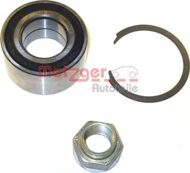 Metzger WM 2047 - Подшипник ступицы колеса, комплект autospares.lv