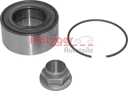 Metzger WM 2054 - Подшипник ступицы колеса, комплект autospares.lv