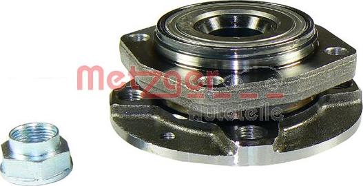 Metzger WM 2058 - Подшипник ступицы колеса, комплект autospares.lv