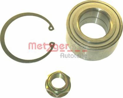 Metzger WM 2067 - Подшипник ступицы колеса, комплект autospares.lv