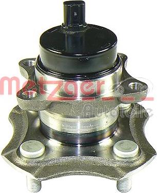 Metzger WM 2002 - Подшипник ступицы колеса, комплект autospares.lv