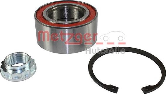 Metzger WM 2024 - Подшипник ступицы колеса, комплект autospares.lv