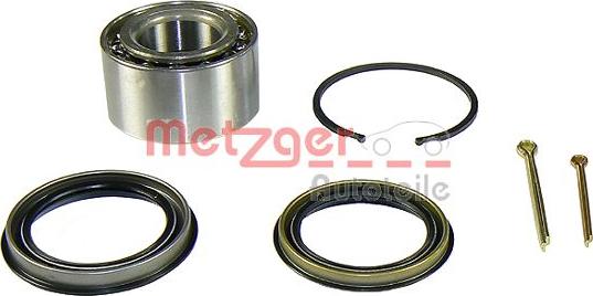 Metzger WM 2027 - Подшипник ступицы колеса, комплект autospares.lv