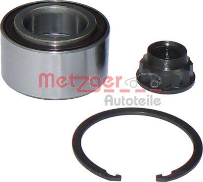 Metzger WM 2073 - Подшипник ступицы колеса, комплект autospares.lv