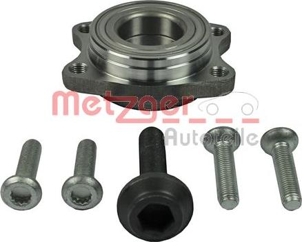 Metzger WM 2102 - Подшипник ступицы колеса, комплект autospares.lv