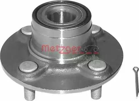 Metzger WM 2120 - Ступица колеса, поворотный кулак autospares.lv