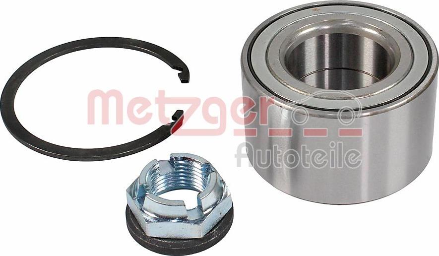 Metzger WM 2296 - Подшипник ступицы колеса, комплект autospares.lv