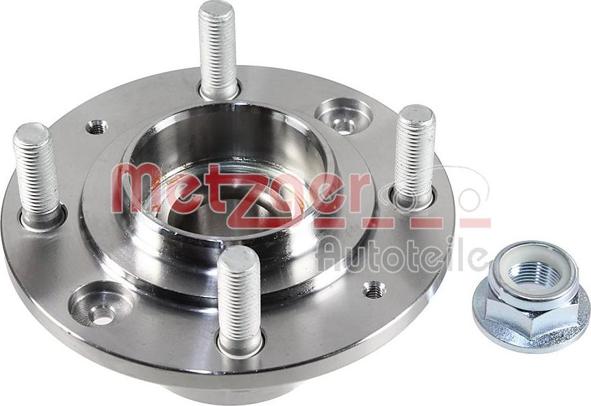 Metzger WM 2297 - Подшипник ступицы колеса, комплект autospares.lv