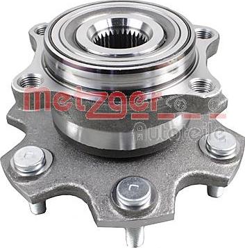 Metzger WM 2255 - Подшипник ступицы колеса, комплект autospares.lv