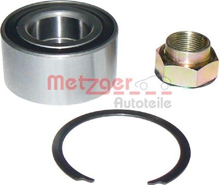 Metzger WM 795 - Подшипник ступицы колеса, комплект autospares.lv