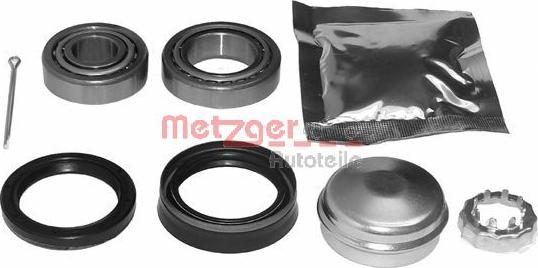Metzger WM 797D - Подшипник ступицы колеса, комплект autospares.lv