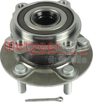 Metzger WM 7409 - Подшипник ступицы колеса, комплект autospares.lv