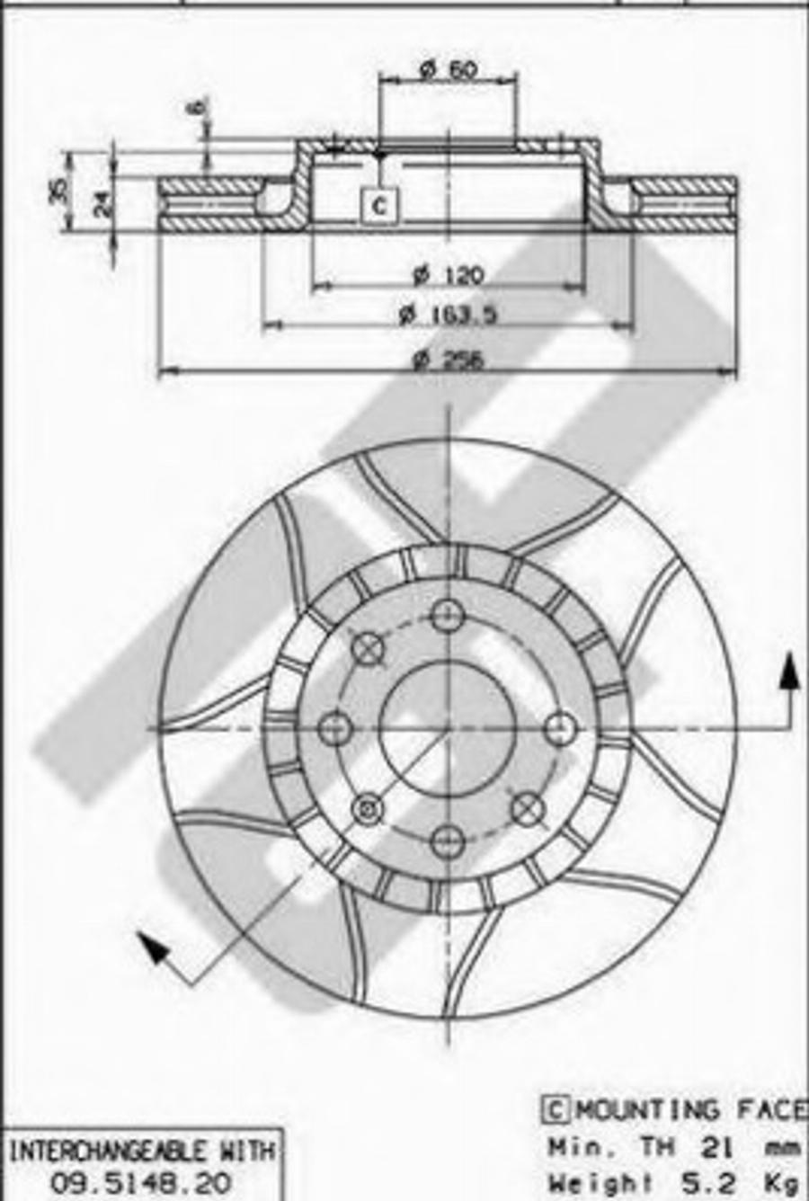 Metzger X24695 - Тормозной диск autospares.lv