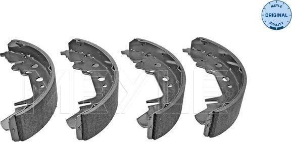 Meyle 44-14 533 0002 - Комплект тормозных колодок, барабанные autospares.lv