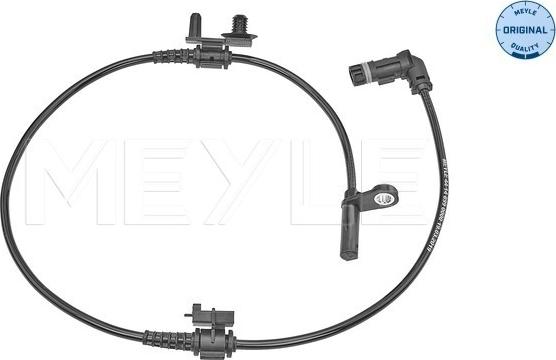 Meyle 44-14 899 0000 - Датчик ABS, частота вращения колеса autospares.lv