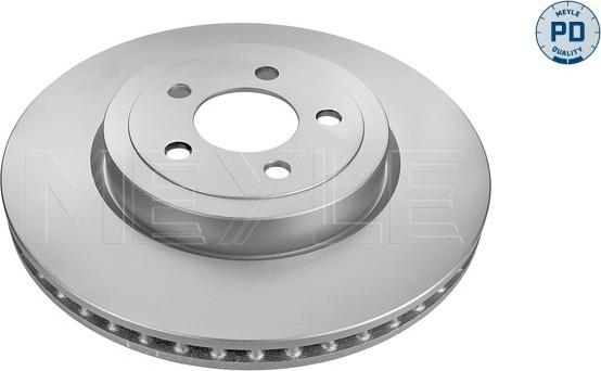 Meyle 44-15 521 0016/PD - Тормозной диск autospares.lv