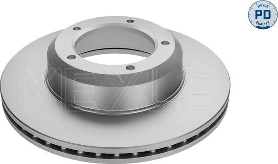 Meyle 45-15 521 0004/PD - Тормозной диск autospares.lv