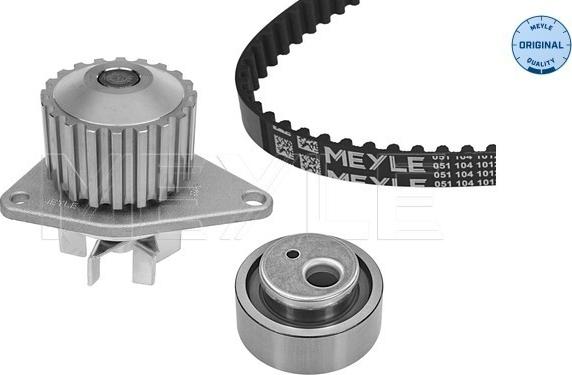 Meyle 40-51 049 9003 - Водяной насос + комплект зубчатого ремня ГРМ autospares.lv