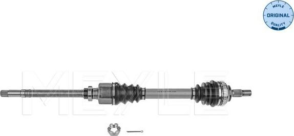 Meyle 40-14 498 0039 - Приводной вал autospares.lv