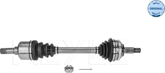 Meyle 40-14 498 0076 - Приводной вал autospares.lv