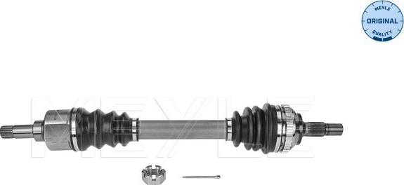 Meyle 40-14 498 0078 - Приводной вал autospares.lv