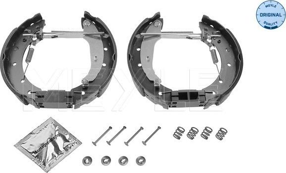 Meyle 40-14 533 0004/K - Комплект тормозных колодок, барабанные autospares.lv